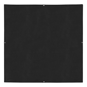 Scrim Jim Cine Solid Black Block Fabric (8 x 8 ft.)