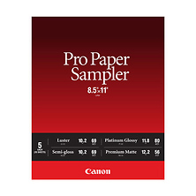 8.5 x 11 In. Pro Paper Sampler Pack (20 Sheets) Image 0