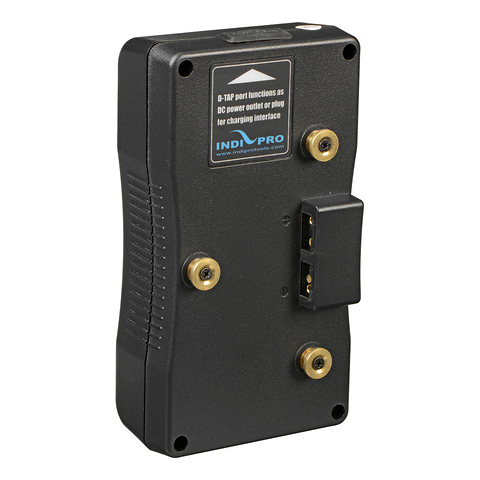 Compact 95Wh Gold-Mount Li-Ion Battery with LCD Image 1