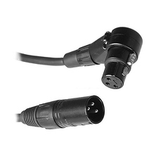 1 ft. Right Angle XLR Microphone Cable Image 0