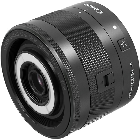 EF-M 28mm f/3.5 Macro IS STM Lens Image 1