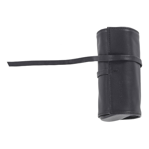 Donau Cowhide Leather Lenswrap (Large, Black) Image 6