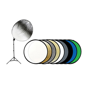 43 In. 9-in-1 Reflector Kit with Stand