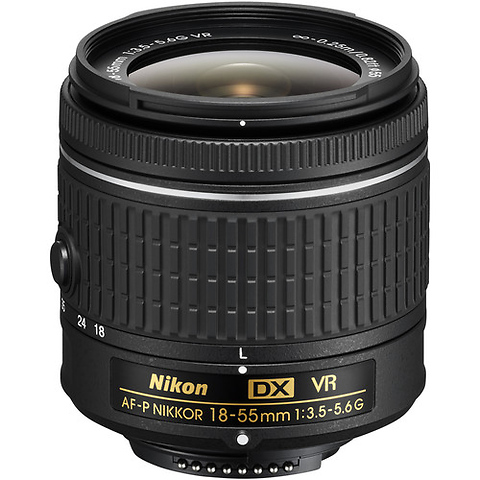 AF-P DX 18-55mm f/;3.5-5.6G VR Lens - Pre-Owned Image 0
