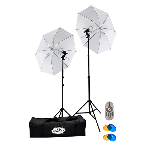 500W LED Studio Light Kit Image 0