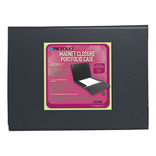 ProFolio Magnet Closure Portfolio Case (8.5 x 11 In. Black) Image 0