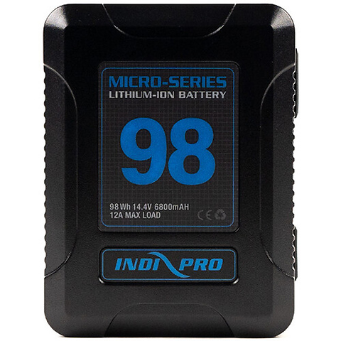 Micro-Series 98Wh V-Mount Li-Ion Battery with LED Display Image 1