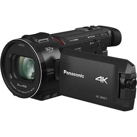 HC-WXF1 4K UHD Camcorder with Twin & Multi-Cam Capture Image 1