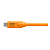 Tetherpro USB-C to USB Female Adapter Extender (15 ft. Orange) Thumbnail 2