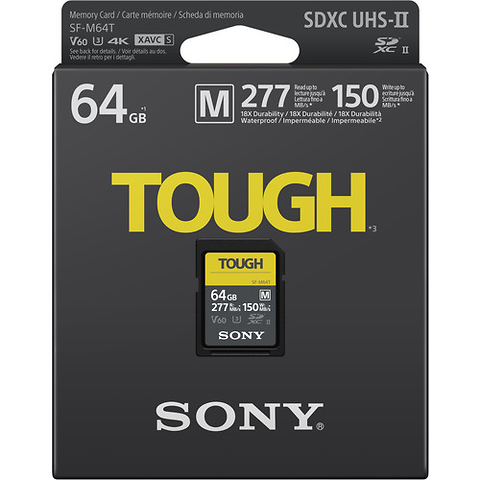 64GB M Series UHS-II SDXC Memory Card Image 1