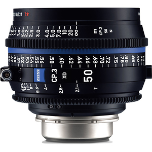 CP.3 XD 50mm T2.1 Compact Prime Lens (PL Mount, Feet)