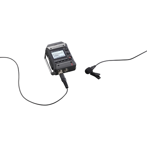 F1-LP 2-Input / 2-Track Portable Field Recorder with Lavalier Microphone Image 3