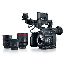 EOS C200 EF Cinema Camera Prime Lens Bundle Image 0