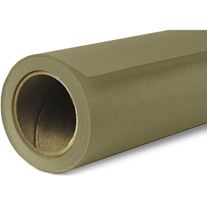 Widetone Seamless Background Paper (#34 Olive Green, 86 in. x 36 ft.)