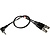 12 in. MCSRTRS Dual TA3F to 3.5mm TRS Cable for SR-Type Receivers