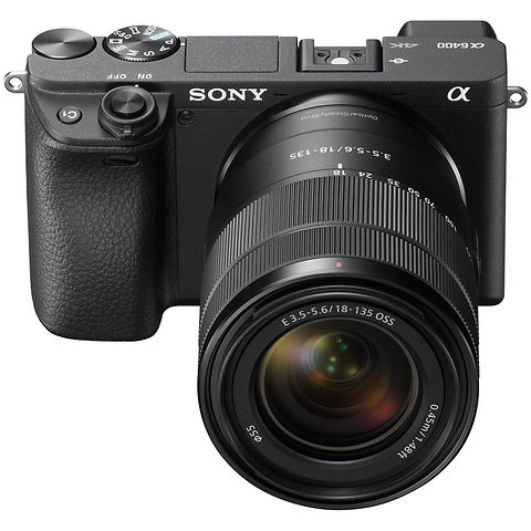 Alpha a6400 Mirrorless Digital Camera with 18-135mm Lens (Black) and FE 85mm f/1.8 Lens Image 2