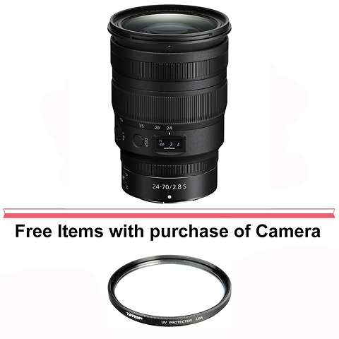 NIKKOR Z 24-70mm f/2.8 S Lens with Filters and Cleaning Kit Image 5