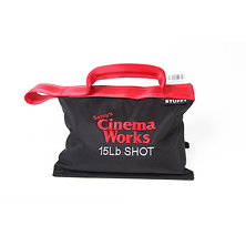 Cinema Works 15 lb Shot Bag (Black with Red Handle) Image 0