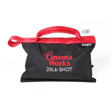 Cinema Works 25 lb Shot Bag (Black with Red Handle) Image 0