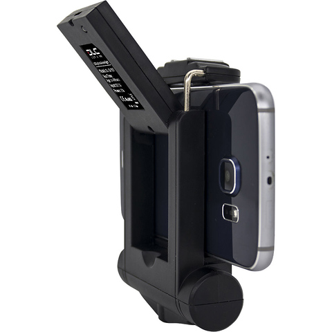 Smartphone Holder with Flip-Up LED Light Image 2