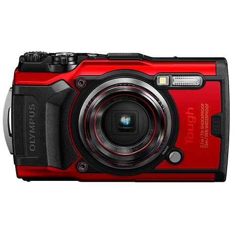 TG-6 Digital Camera (Red) Image 1