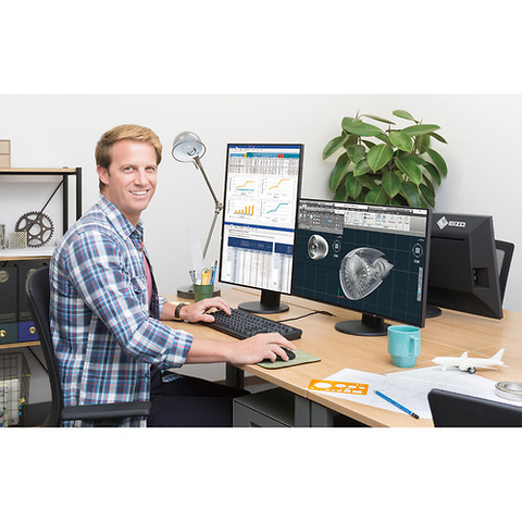 FlexScan EV2456 24.1 in. 16:10 IPS Monitor Image 2