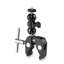 Multi-function Double BallHead with Clamp and 1/4 in. Screw Image 0