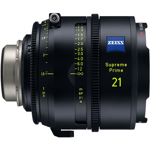 Supreme Prime 21mm T1.5 Lens (Feet, PL Mount) Image 1