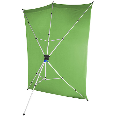 5 x 7 ft. Backdrop Extended Travel Kit (Chroma Green) Image 1