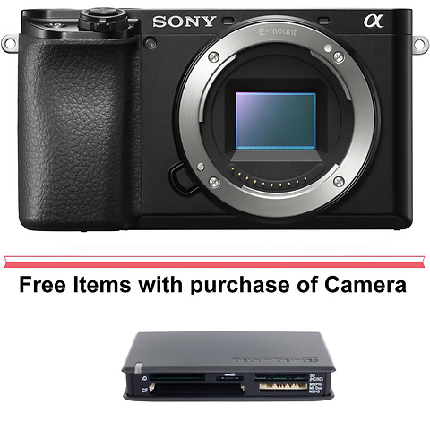 Alpha a6100 Mirrorless Digital Camera Body (Black) Image 0