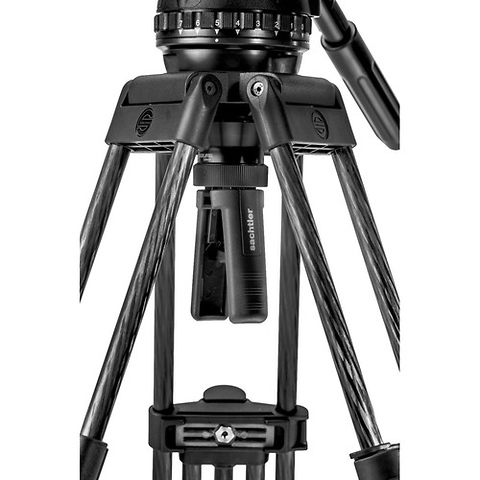 Video 18 S2 Fluid Head & ENG 2 CF Tripod System with Ground Spreader Image 5