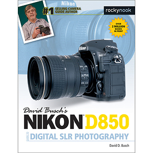 David D. Busch Nikon D850 Guide to Digital SLR Photography - Paperback Book