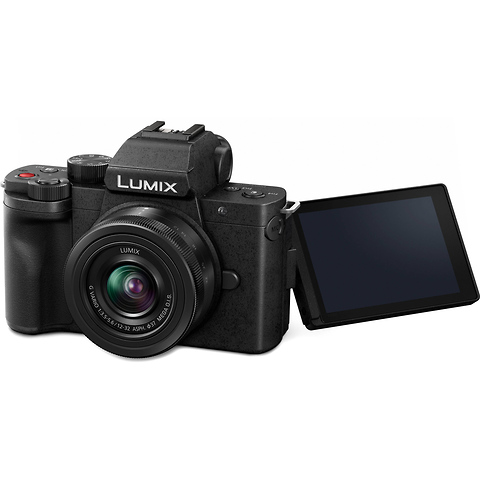 Lumix DC-G100 Mirrorless Micro Four Thirds Digital Camera with 12-32mm Lens and Tripod Grip Kit (Black) Image 6