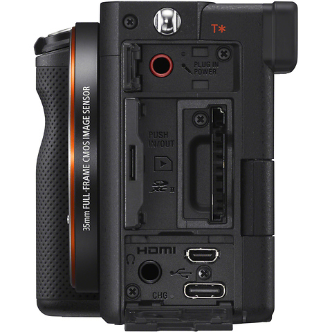 Alpha a7C Mirrorless Digital Camera Body (Black) with ECM-W2BT Camera-Mount Digital Bluetooth Wireless Microphone System Image 5
