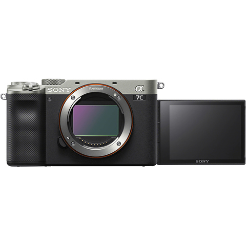 Alpha a7C Mirrorless Digital Camera Body (Silver) with FE 85mm f/1.8 Lens Image 8