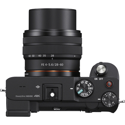 Alpha a7C Mirrorless Digital Camera with 28-60mm Lens (Black) and FE 85mm f/1.8 Lens Image 2