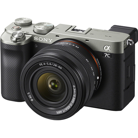 Alpha a7C Mirrorless Digital Camera with 28-60mm Lens (Silver) and FE 85mm f/1.8 Lens Image 5