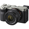Alpha a7C Mirrorless Digital Camera with 28-60mm Lens (Silver) and FE 85mm f/1.8 Lens Thumbnail 5