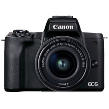 EOS M50 Mark II Mirrorless Digital Camera with 15-45mm Lens (Black) Image 0