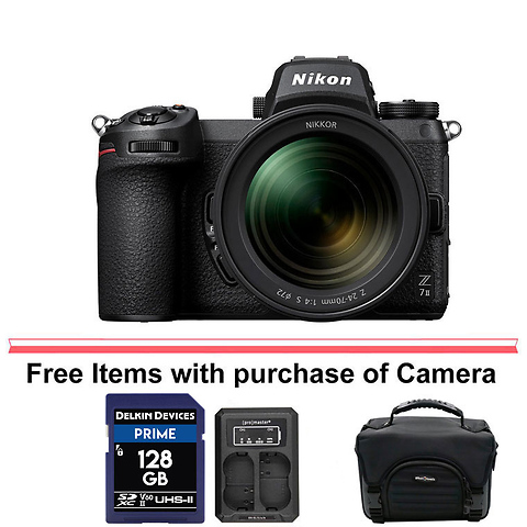Z 7II Mirrorless Digital Camera with 24-70mm Lens Image 0