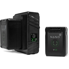 NANO Micro 98Wh Lithium-Ion 2-Battery Kit with Dual Travel Charger (V-Mount) Image 0