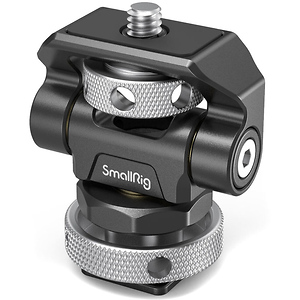 Swivel and Tilt Monitor Mount with Shoe Adapter Mount