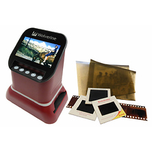 Wolverine Data F2D Saturn 120 Medium Format, 35mm & 127 Film to Digital Converter (Red) Image 0