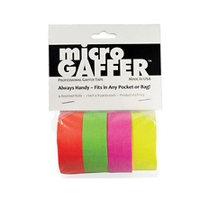 1 in. microGaffer 4-Roll Gaffer Tape - Fluorescent Image 0