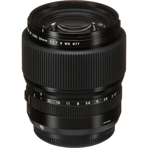 GF 80mm f/1.7 R WR Lens (FUJIFILM G) - Pre-Owned Image 1