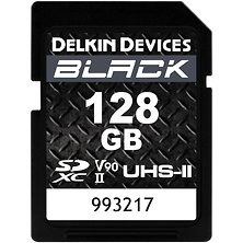 128GB BLACK UHS-II SDXC Memory Card (250MB/s) Image 0