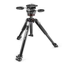 190X Tripod with 804 3-Way Head and Quick Release Plate Image 0