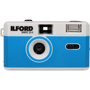 Sprite 35-II Film Camera (Silver & Blue)