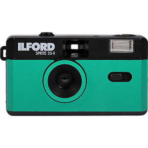 Sprite 35-II Film Camera (Black & Teal)