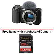 Alpha ZV-E10 Mirrorless Digital Camera Body (Black) Image 0